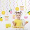 20Pcs Lemon Hanging Swirl Decorations, Citrus Lemonade Party Hanging Decor for Lemonade Baby Shower, Citrus Lime Birthday Party, Summer Fruit Party Decor, Celling, Home, Office Decor